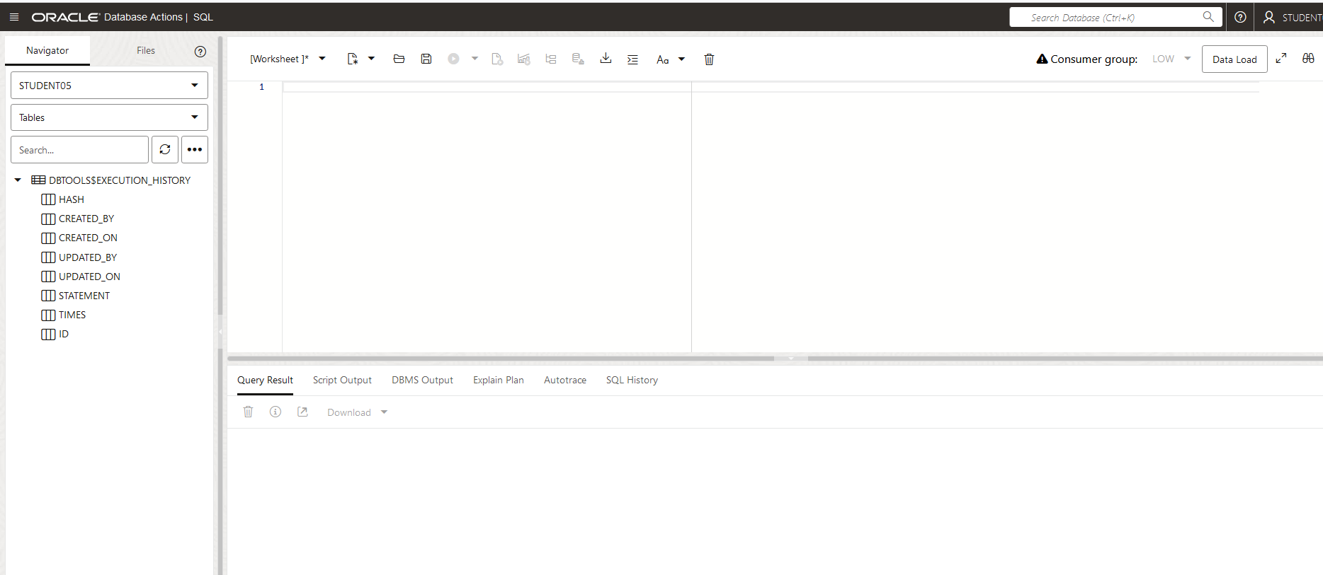 Oracle SQL Developer Web Programming – Easy Excel Learning